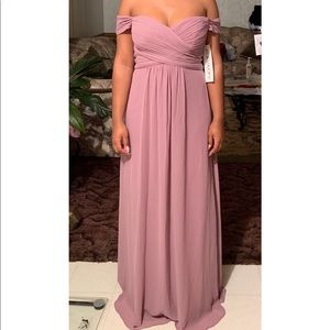 Wisteria bridesmaid dress